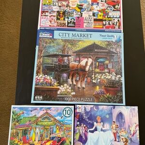 Four Puzzles, 1,000 Pieces